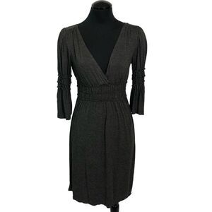 Studio M Gray Stretch Babydoll Sundress - Women’s S